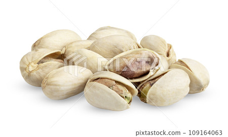 pistachio isolated on white background pistachio isolated on white background 109164063