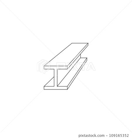 Steel product vector icon Steel product vector icon 109165352