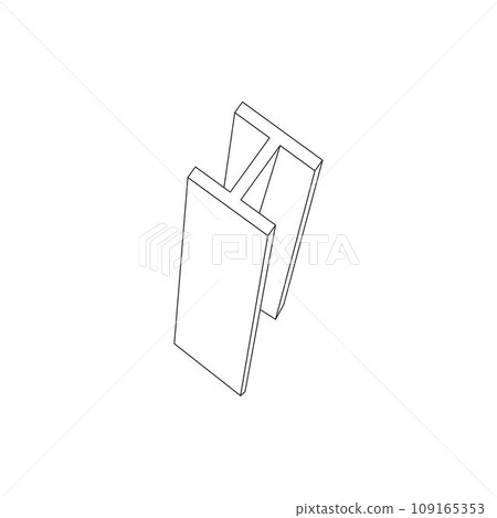 Steel product vector icon Steel product vector icon 109165353