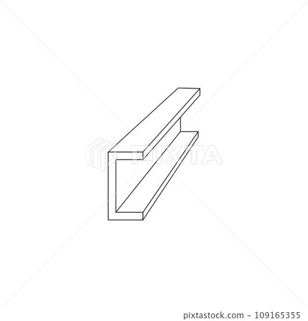 Steel product vector icon Steel product vector icon 109165355