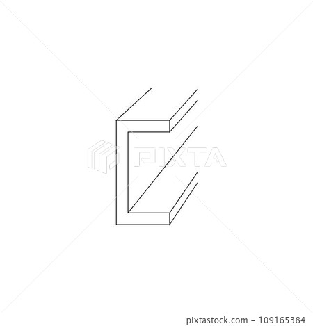 Steel product vector icon 109165384