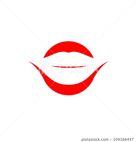 lip logo vector lip logo vector 109166447