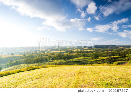 從阿蘇索馬大石山眺望久住連峰的秋景 109167227