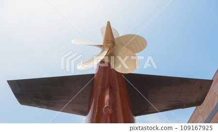 Screw of the Maritime Self-Defense Force Yushio class submarine Screw of the Maritime Self-Defense Force Yushio class submarine 109167925