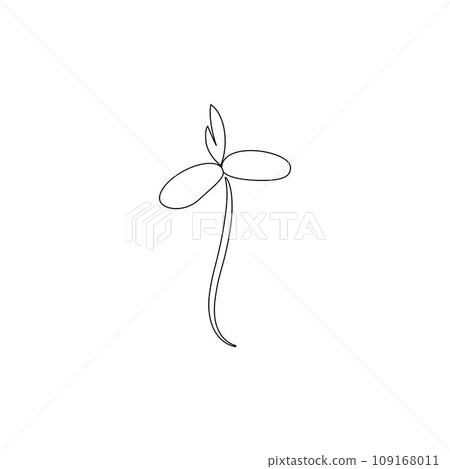 bean sprouts icon illustration design bean sprouts icon illustration design 109168011