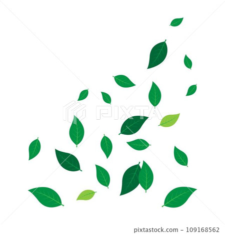 scattered leaf background illustration design 109168562