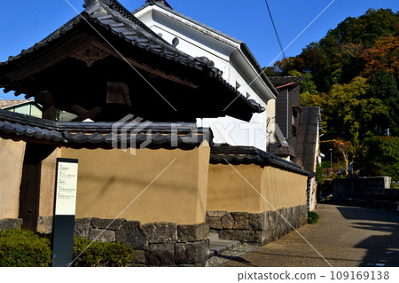 Scenery of the walking course of "History Road" in Takeda City, Oita Prefecture [Takeda Soseikan] 109169138