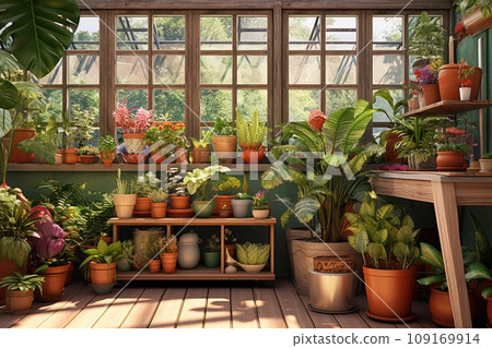 Lush and Vibrant Houseplants to Brighten Up Your Home Interior Lush and Vibrant Houseplants to Brighten Up Your Home Interior 109169914