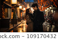 Japanese couple spending Christmas 109170432