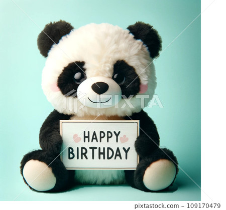 熊貓 Nuigurumi 生日快樂 109170479