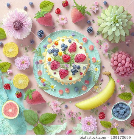 水果派和很多水果 水果派和很多水果 109170699