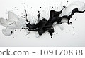 India ink brush material 109170838