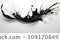 India ink brush material 109170849