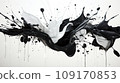 India ink brush material 109170853