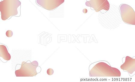 Colorful gradient abstract liquid shape vector illustration Colorful gradient abstract liquid shape vector illustration 109170857