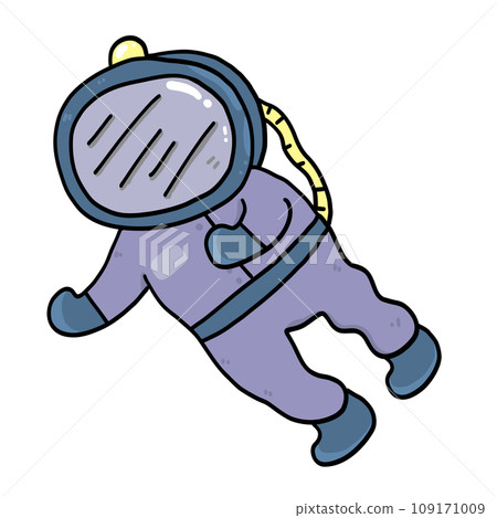 Cute Astronaut Space Clipart Collection 109171009