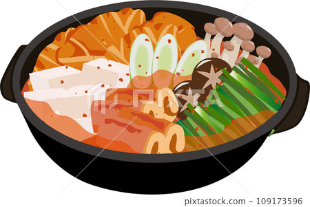 kimchi hot pot  109173596