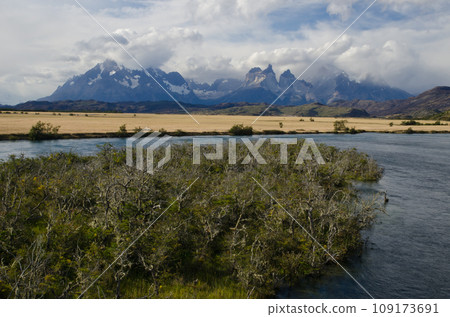 Toro Lake and Cordillera Paine. 109173691