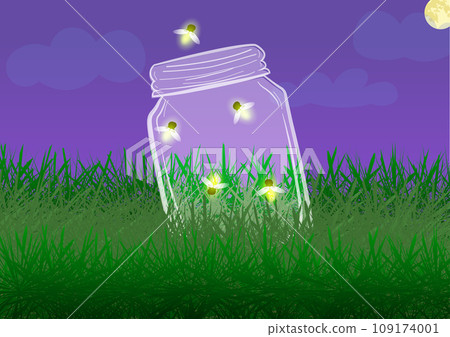 Fireflies in a jar 109174001