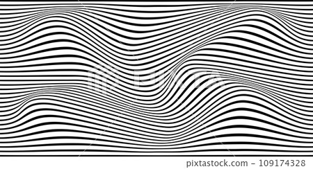abstract black and white vector wave background. abstract black and white vector wave background. 109174328