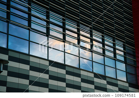 Details of office building, modern city architecture Details of office building, modern city architecture 109174581