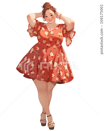 豐滿女模特兒-2 豐滿女模特兒-2 109175001