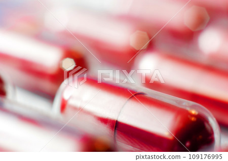 colorful tablets with capsules 109176995