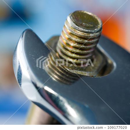 chrome spanner with nut chrome spanner with nut 109177020