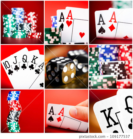 set of scenes in casino set of scenes in casino 109177537