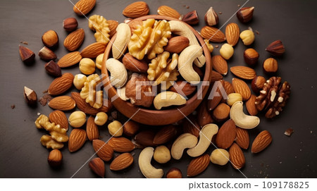 Mixed nuts Mixed nuts 109178825
