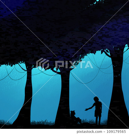 In the woods In the woods 109179565