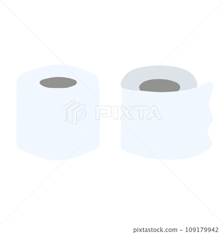 簡單變形衛生紙手繪插畫集 109179942
