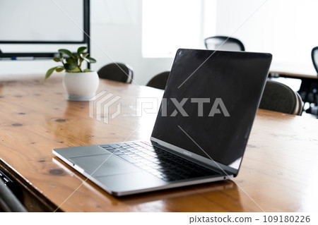 Laptop on table 109180226