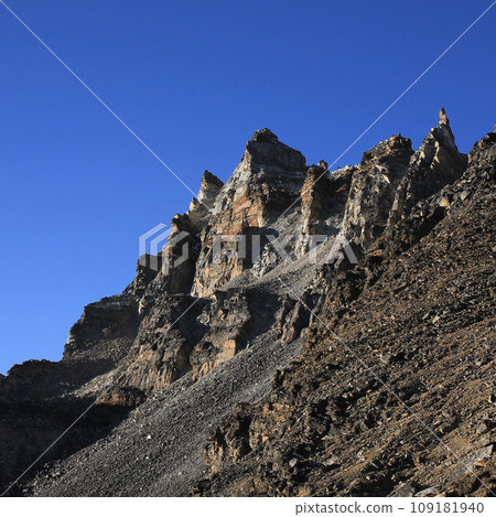 Thonak So So, mountain in the Gokyo Valley, Nepal. 109181940