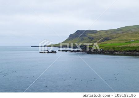 Borgarfjordur fjord view, east Iceland. Icelandic view Borgarfjordur fjord view, east Iceland. Icelandic view 109182190
