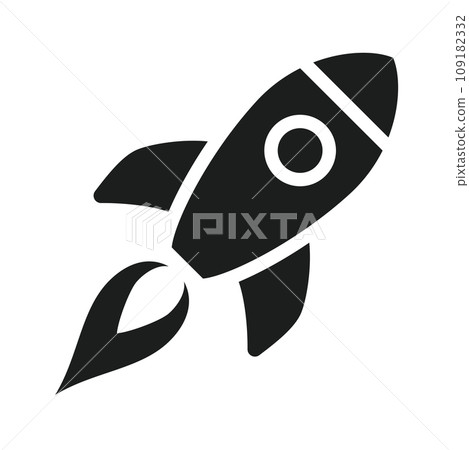 代表火箭和太空船業務的圖標 代表火箭和太空船業務的圖標 109182332