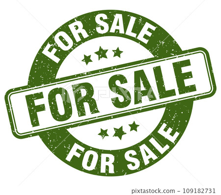 for sale stamp. for sale label. round grunge sign for sale stamp. for sale label. round grunge sign 109182731