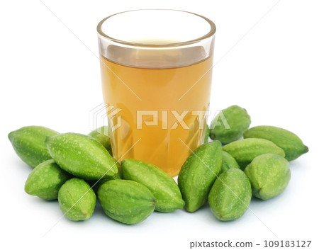 Fresh green medicinal haritaki with extract 109183127