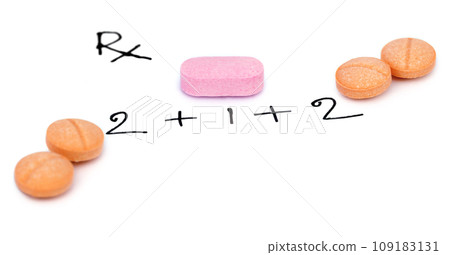 Physician Prescription with medicine Physician Prescription with medicine 109183131