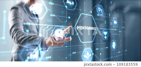 Mentoring Business. Personal Coaching. Training personal concept Mentoring Business. Personal Coaching. Training personal concept 109183559