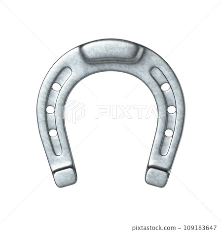 Metal horseshoes 3D 109183647