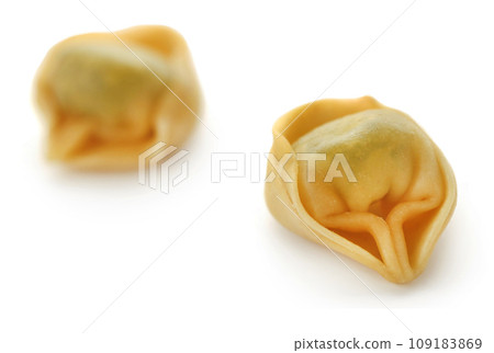 Italian Tortelloni made of spinach Italian Tortelloni made of spinach 109183869