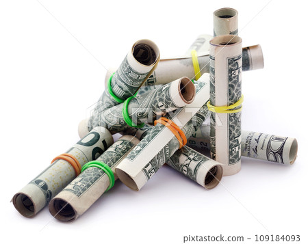 Rolled US Dollar 109184093