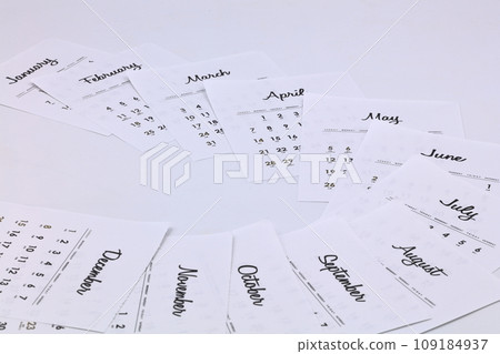 Image of calendar Image of calendar 109184937