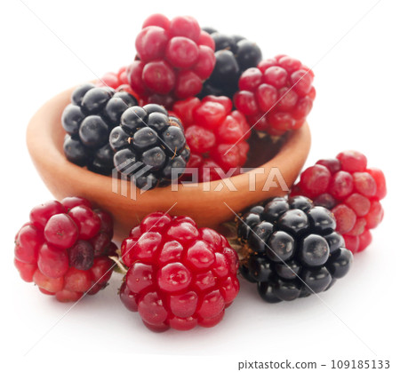 Fresh blackberries Fresh blackberries 109185133