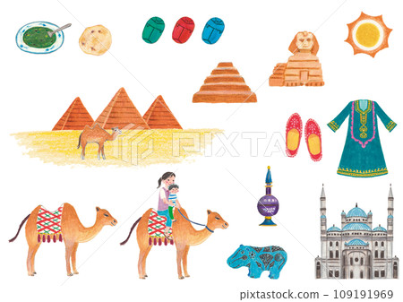 埃及插圖 埃及插圖 109191969