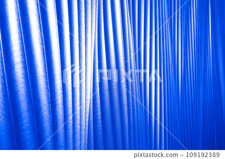 Blue leather with texture structure 109192389