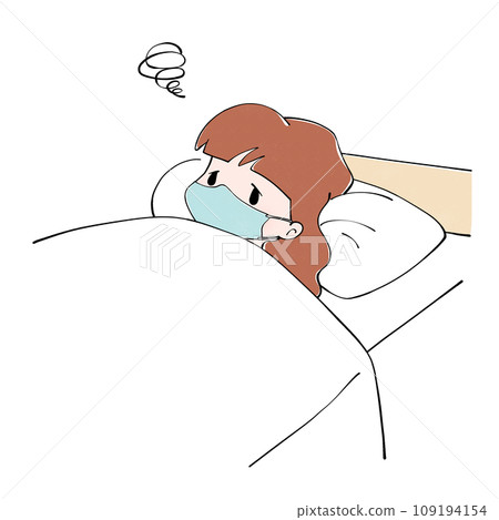 I can't sleep because the mask bothers me. I can't sleep because the mask bothers me. 109194154