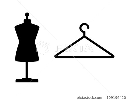 Torso hanger icon Torso hanger icon 109196420