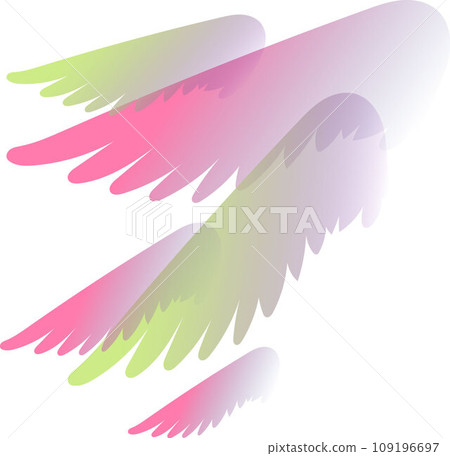 pink feathers dancing in the wind pink feathers dancing in the wind 109196697